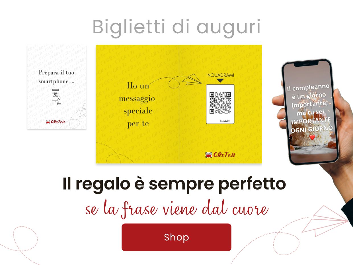 Tazza QRxTe con QR smart